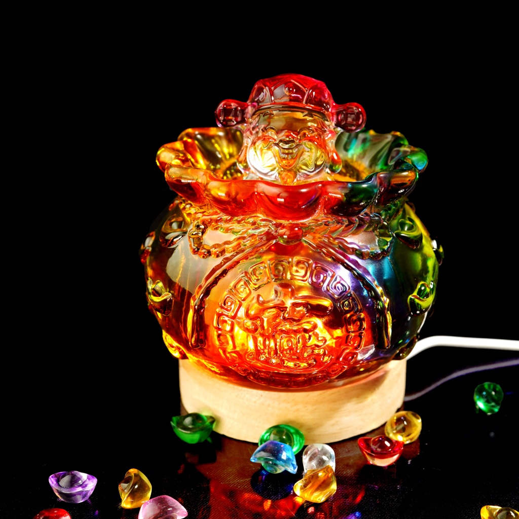 聚宝盆 七彩财禄聚宝盆COLORFUL FORTUNE TREASURE BOWL