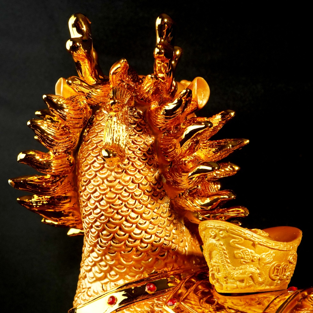 镇宅旺财金麒麟Feng Shui Prosperous Wealth Golden Kirin